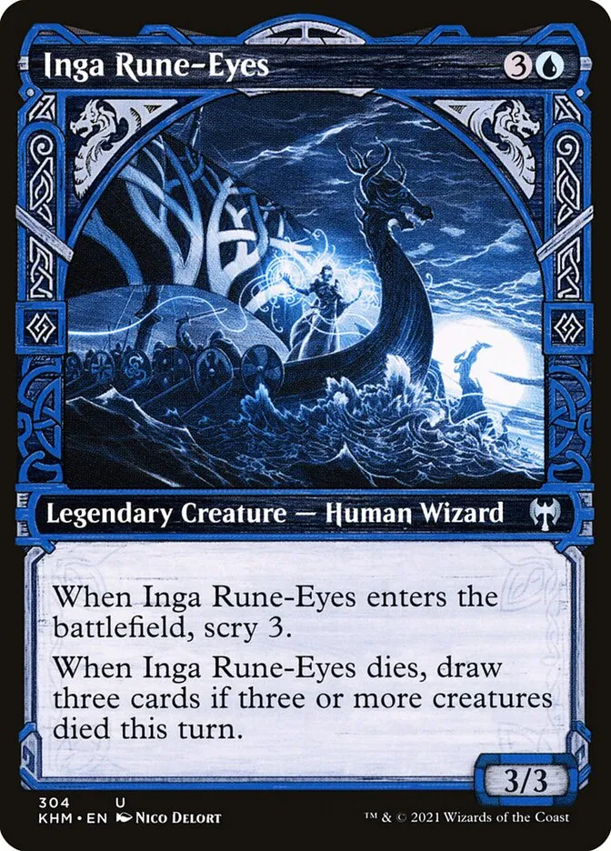 Inga Rune-Eyes Front Face