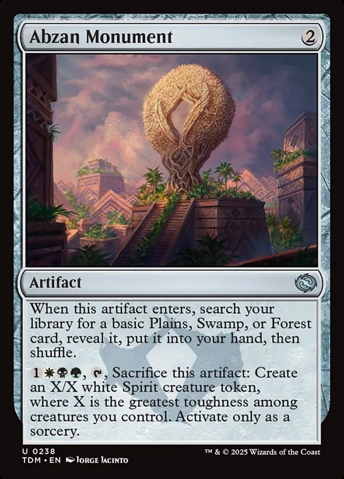Abzan Monument Front Face