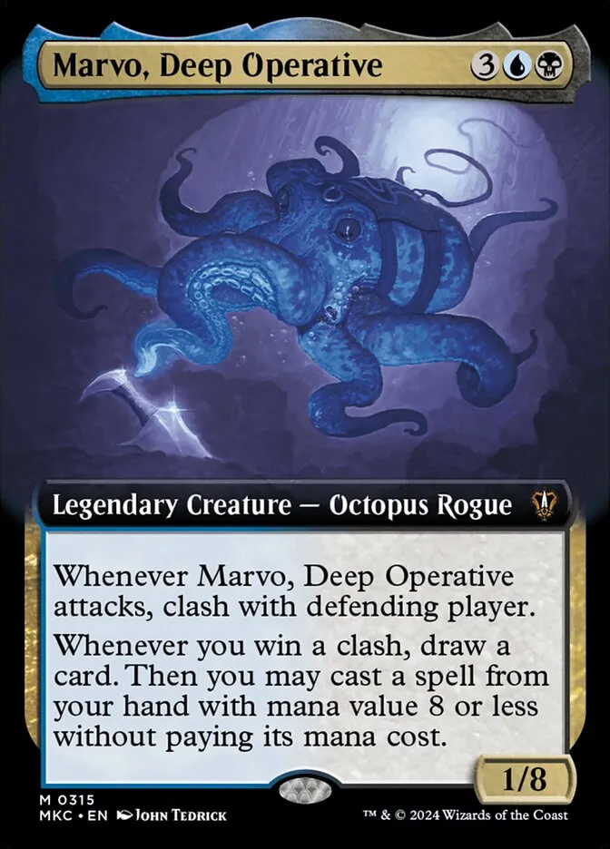 Marvo, Deep Operative Front Face