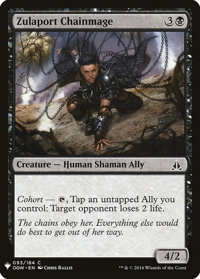 Zulaport Chainmage Front Face