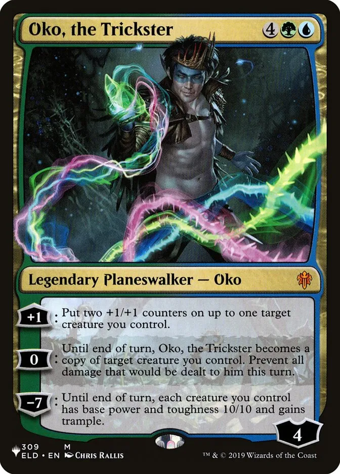 Oko, the Trickster Front Face