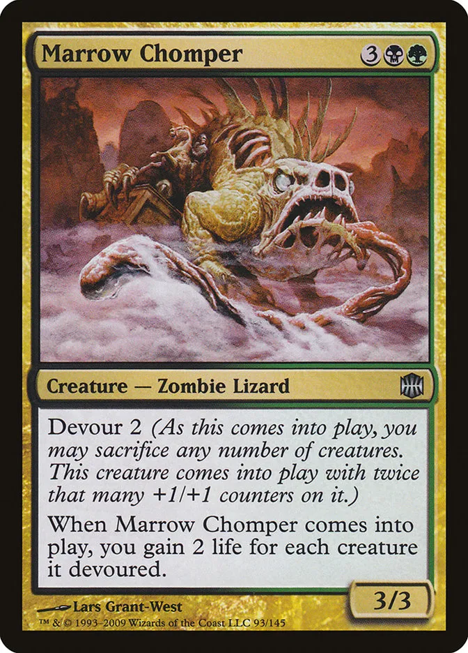 Marrow Chomper Front Face