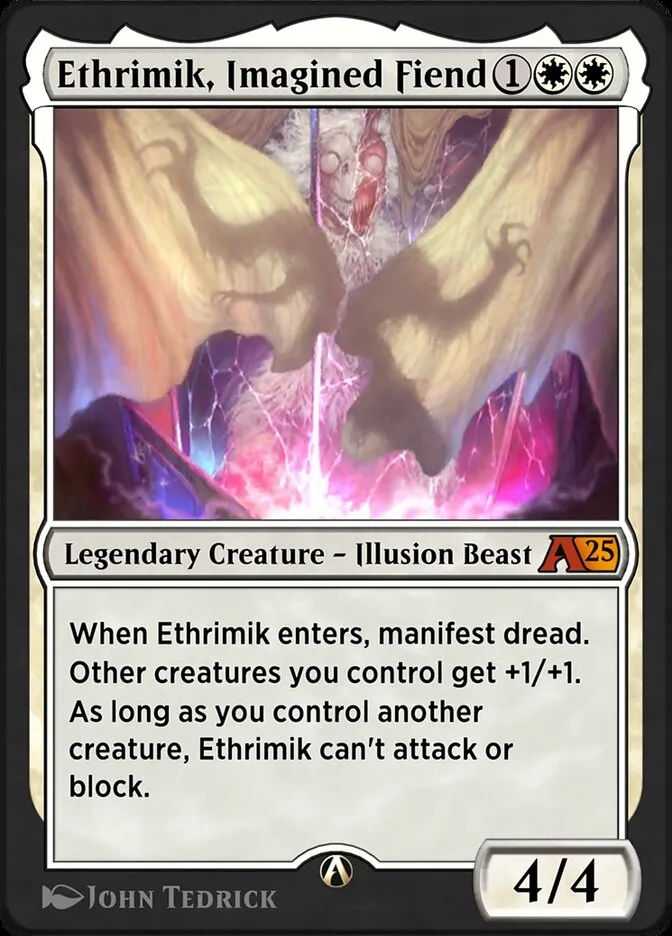 Ethrimik, Imagined Fiend Front Face
