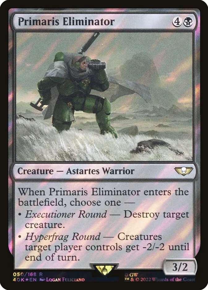 Primaris Eliminator Front Face
