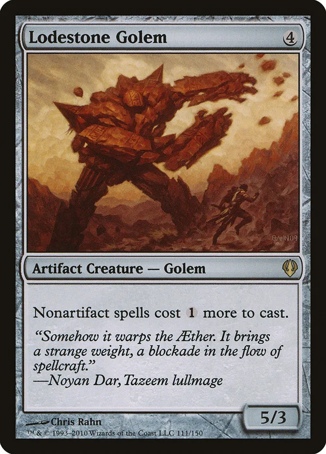 Lodestone Golem Front Face