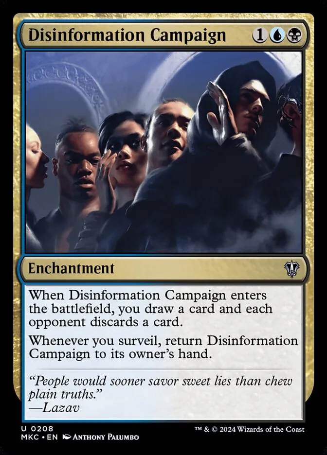 Disinformation Campaign Front Face