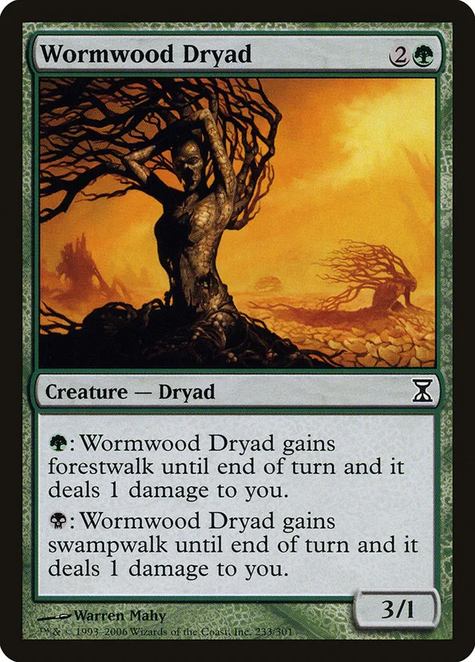Wormwood Dryad Front Face
