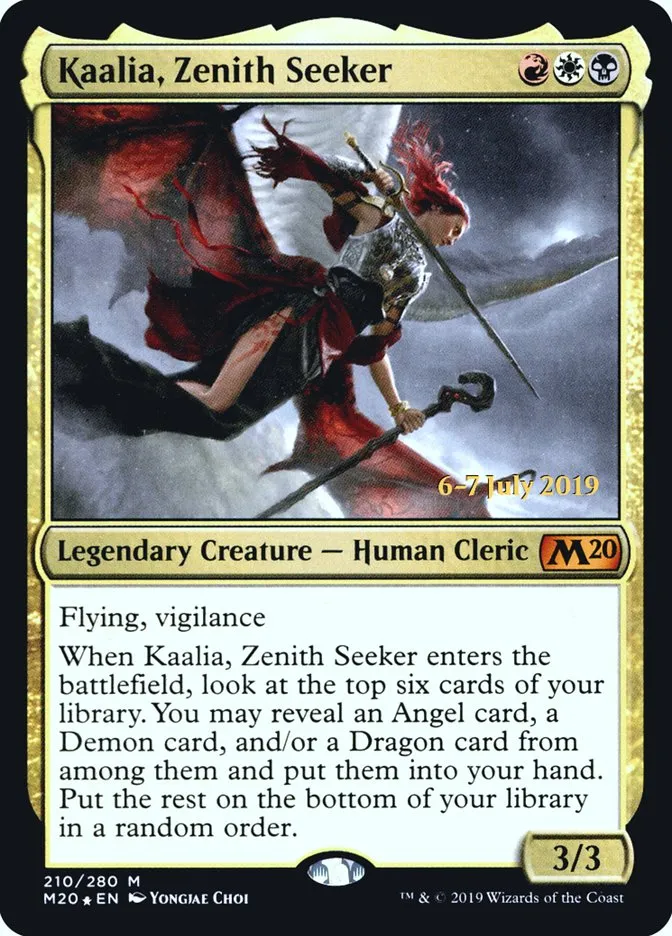 Kaalia, Zenith Seeker Front Face