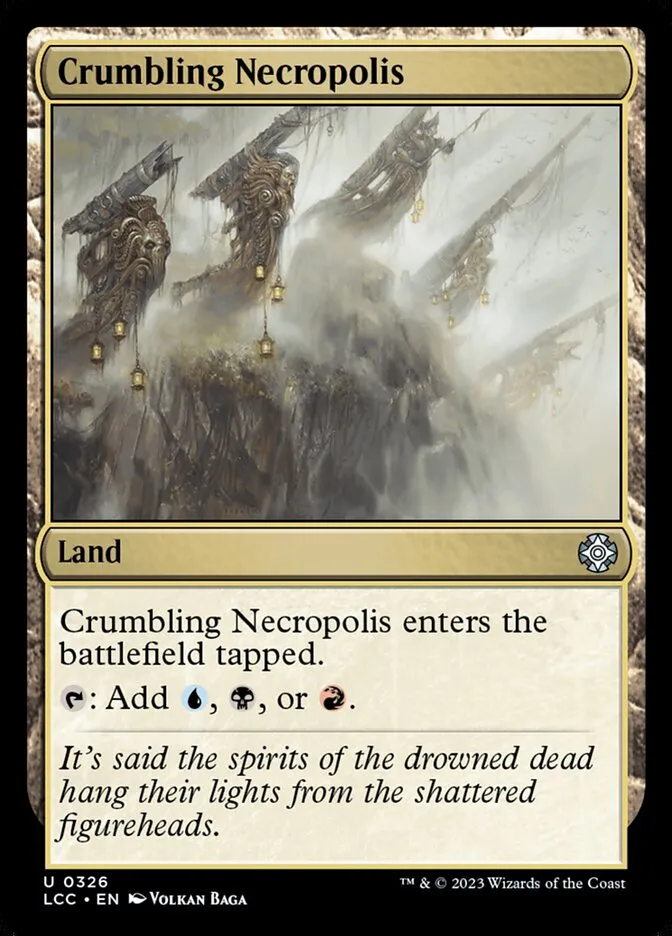 Crumbling Necropolis Front Face