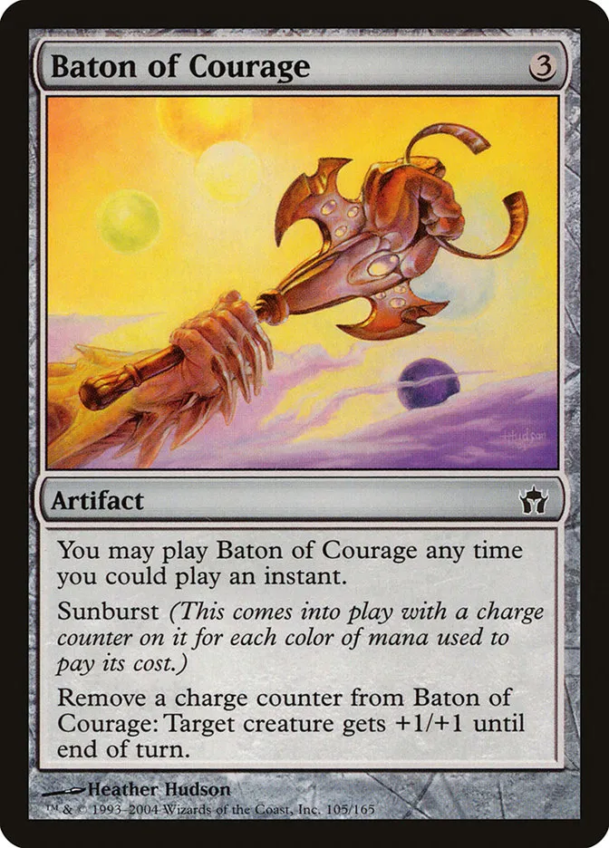 Baton of Courage Front Face