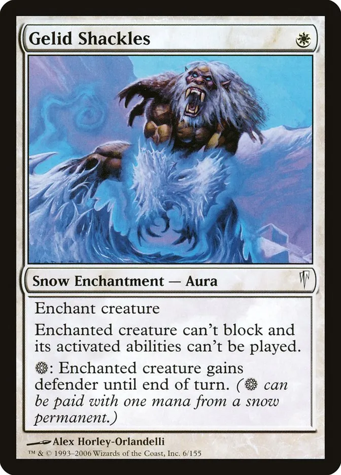 Gelid Shackles Front Face