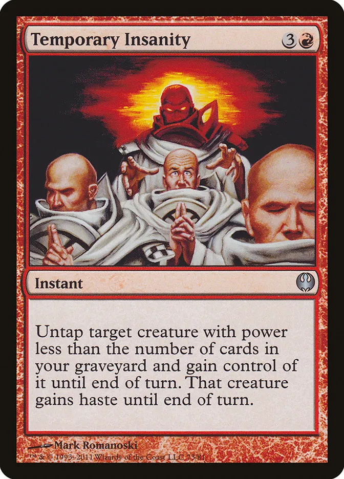 Temporary Insanity Front Face