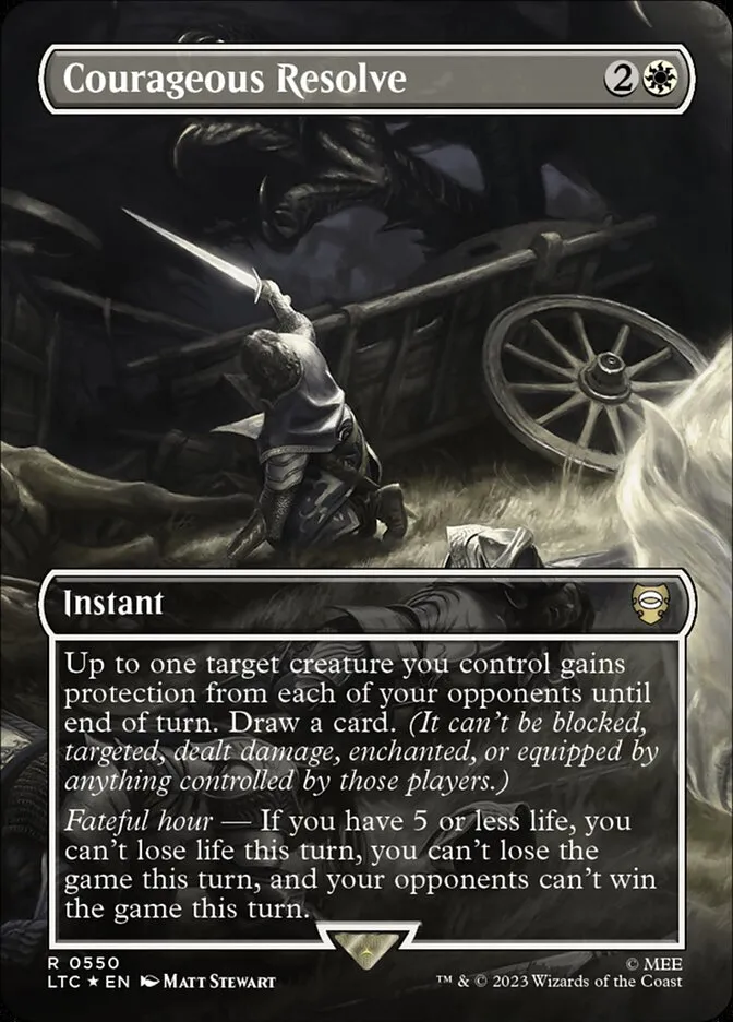 Courageous Resolve Front Face