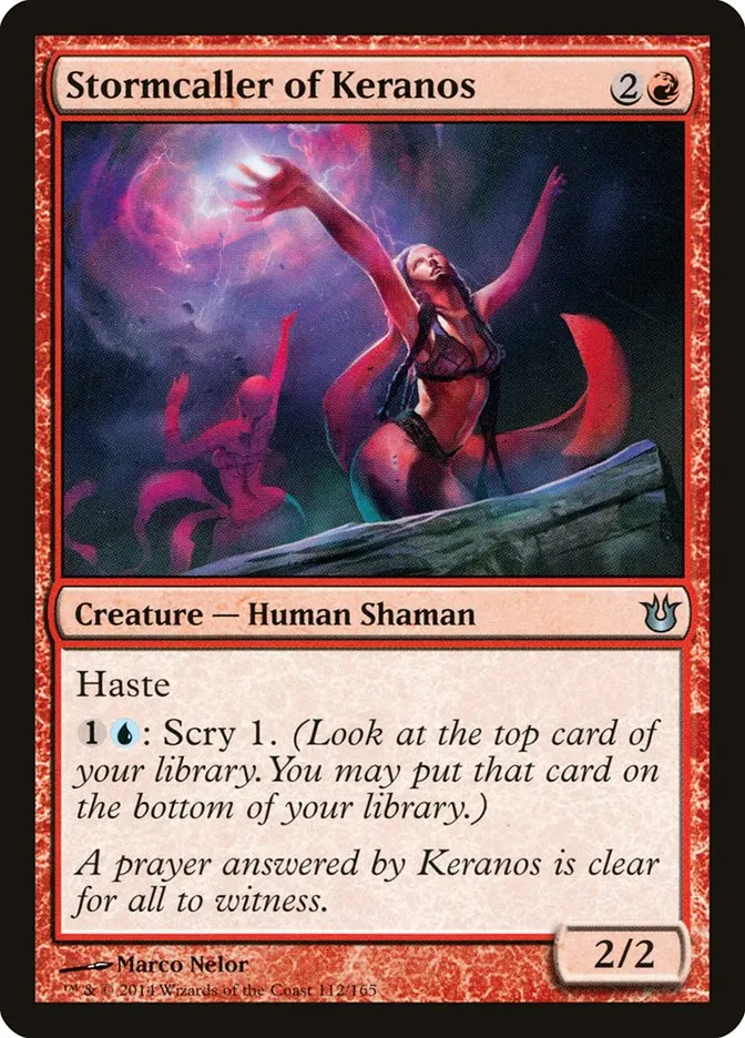 Stormcaller of Keranos Front Face