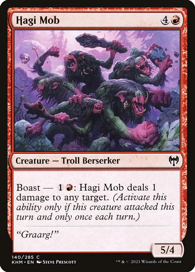 Hagi Mob Front Face