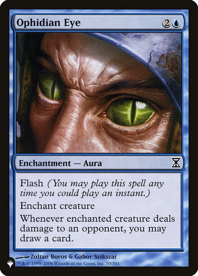 Ophidian Eye Front Face