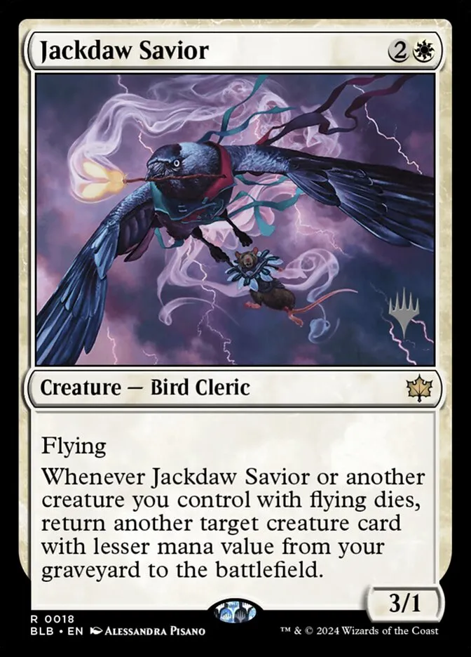 Jackdaw Savior Front Face