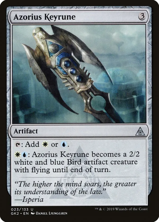Azorius Keyrune Front Face