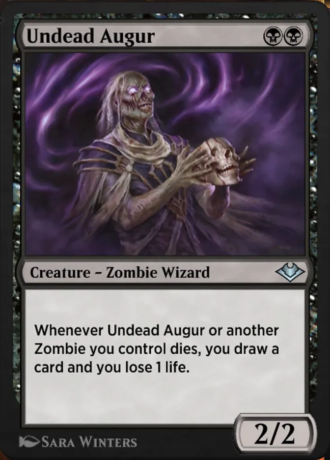 Undead Augur Front Face