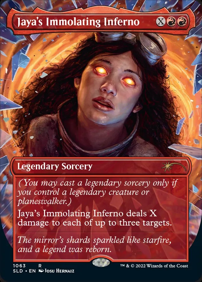 Jaya's Immolating Inferno Front Face