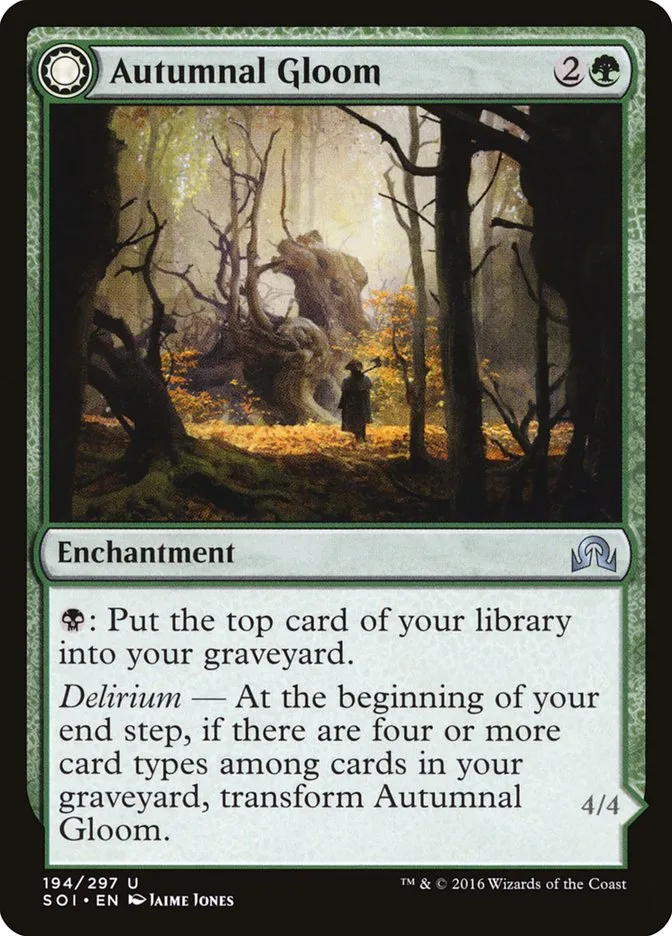 Autumnal Gloom // Ancient of the Equinox Front Face