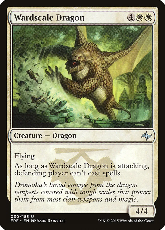 Wardscale Dragon Front Face
