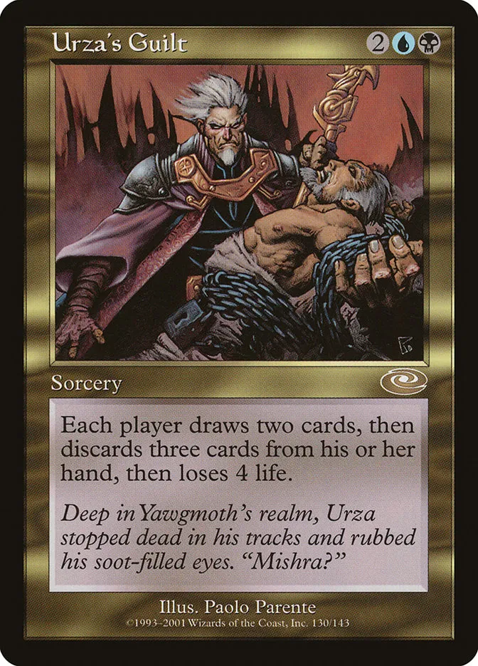 Urza's Guilt Front Face