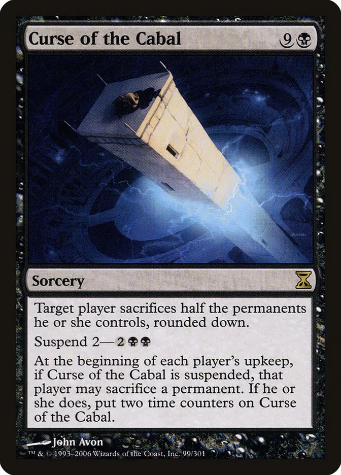 Curse of the Cabal Front Face
