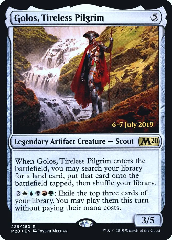 Golos, Tireless Pilgrim Front Face