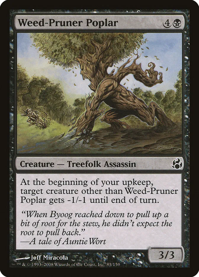 Weed-Pruner Poplar Front Face