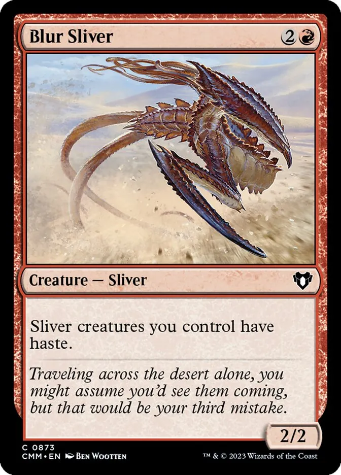 Blur Sliver Front Face