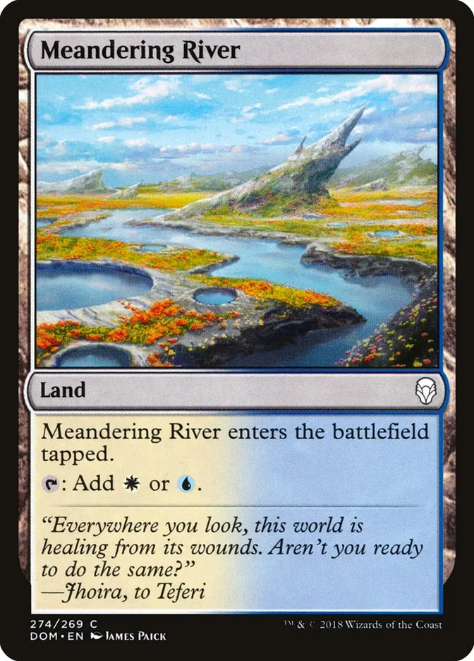 Meandering River Front Face