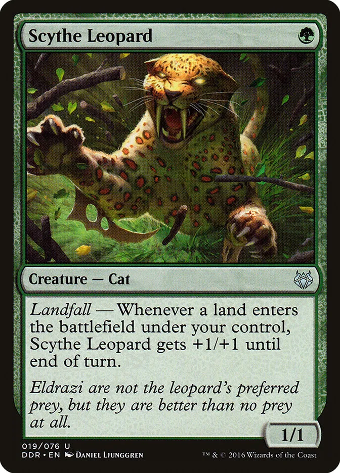 Scythe Leopard Front Face