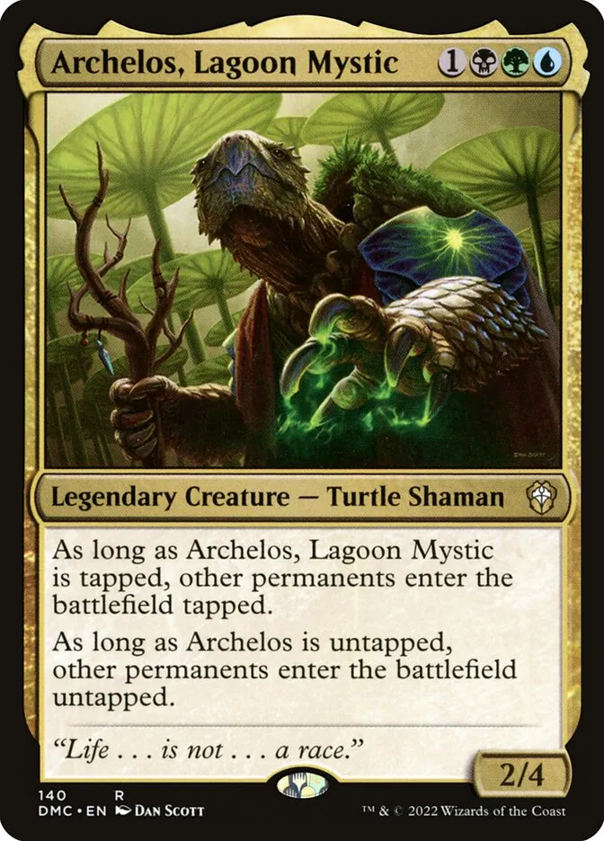 Archelos, Lagoon Mystic Front Face