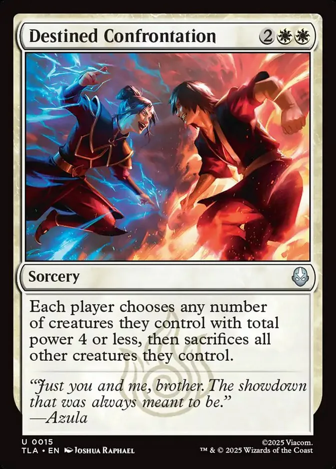 Destined Confrontation Front Face