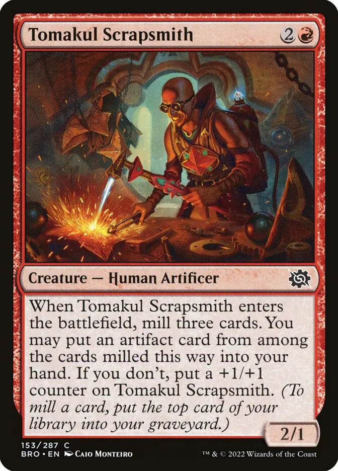 Tomakul Scrapsmith Front Face