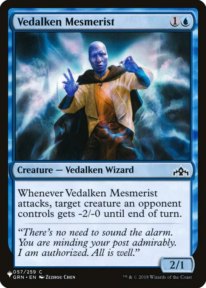 Vedalken Mesmerist Front Face