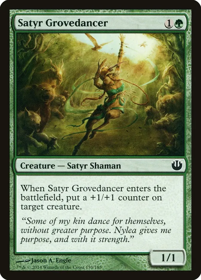 Satyr Grovedancer Front Face