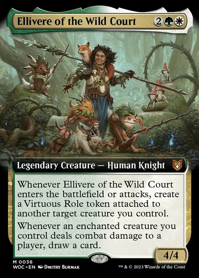Ellivere of the Wild Court Front Face
