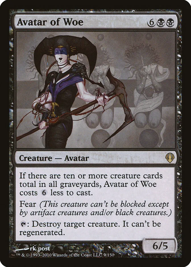 Avatar of Woe Front Face