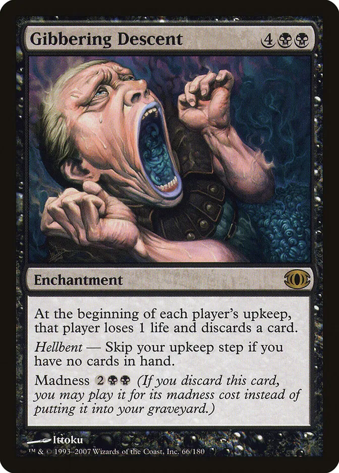 Gibbering Descent Front Face