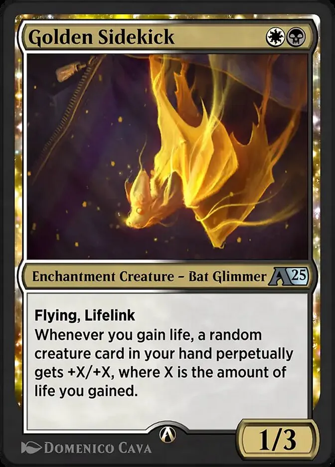 Golden Sidekick Front Face