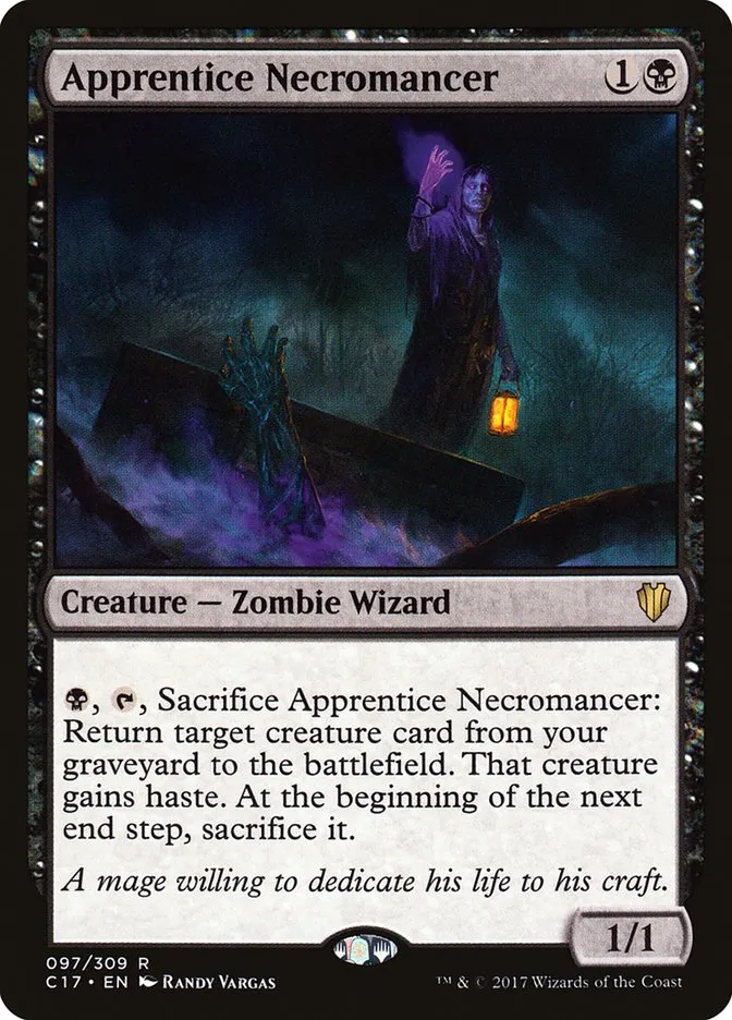 Apprentice Necromancer Front Face