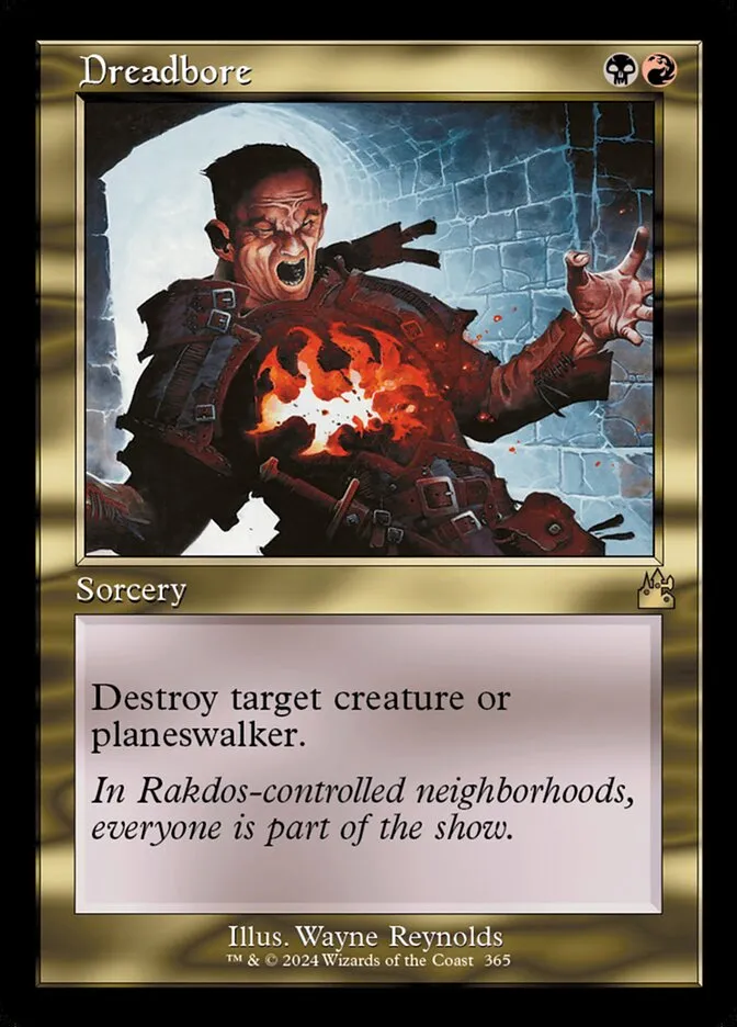 Dreadbore Front Face