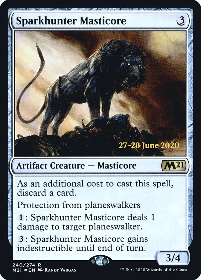 Sparkhunter Masticore Front Face