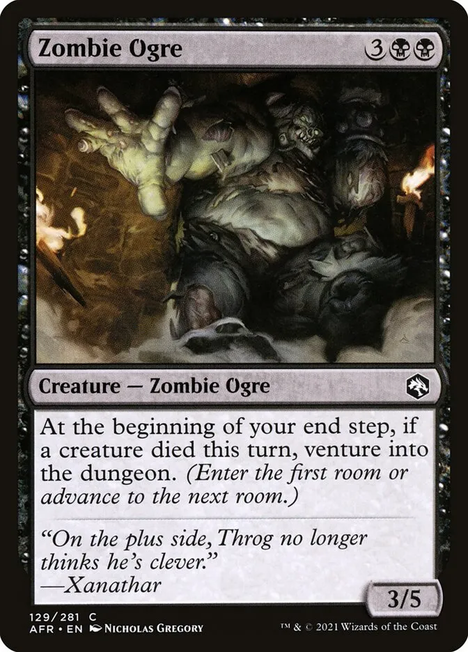 Zombie Ogre Front Face