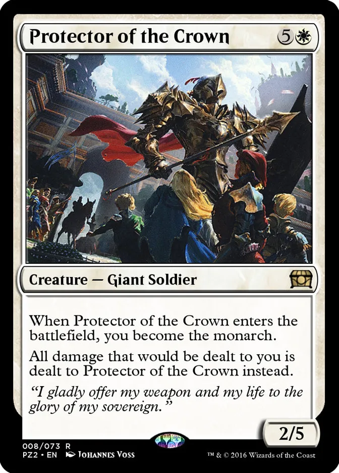 Protector of the Crown Front Face