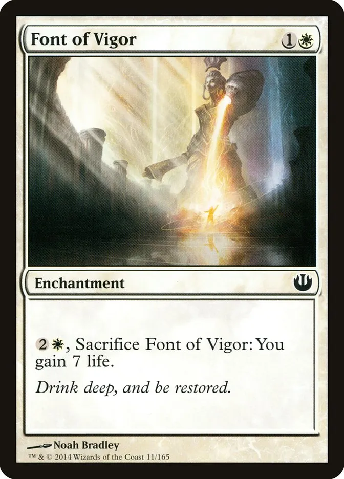 Font of Vigor Front Face