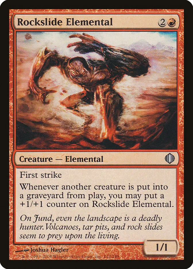 Rockslide Elemental Front Face