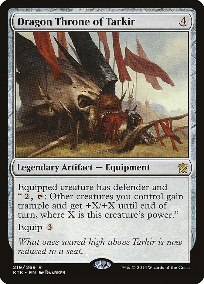 Dragon Throne of Tarkir Front Face